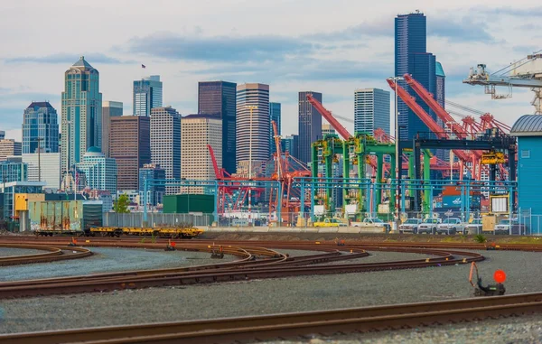 Porto del distretto di Seattle — Foto Stock