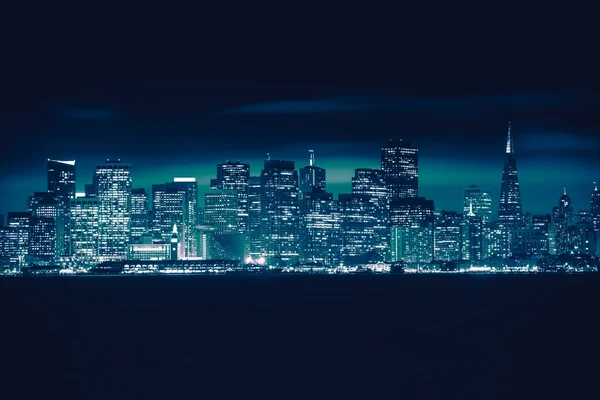 San Francisco Blue Skyline — Stock Photo, Image