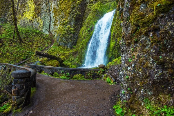 Wahkeena Falls Oregon — Stok fotoğraf