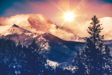 Colorado dağların vista