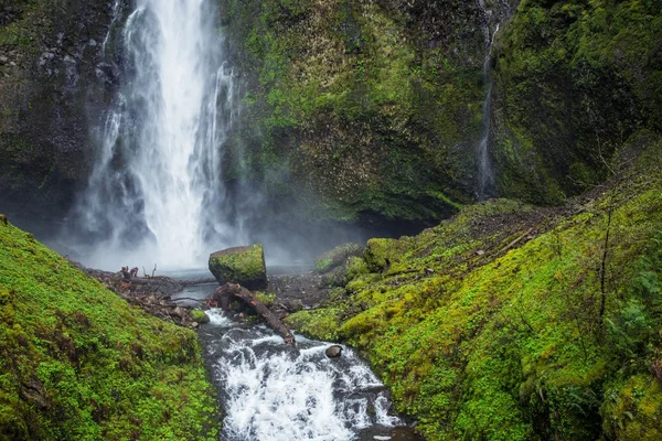 Scenic Multnomah Falls — Stock Photo, Image