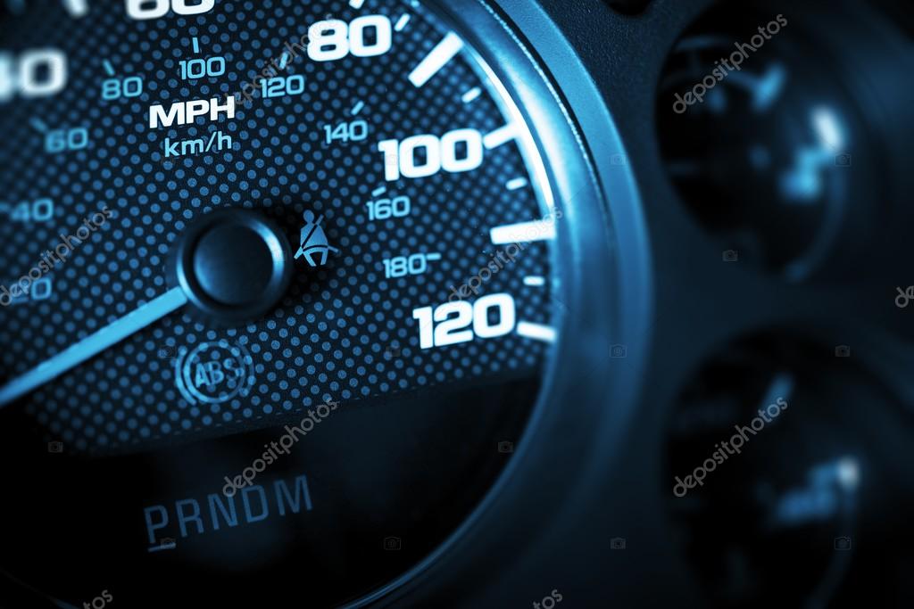 Driving Speed Control Stock Photo by 75574031