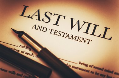 Last Will and Testament clipart