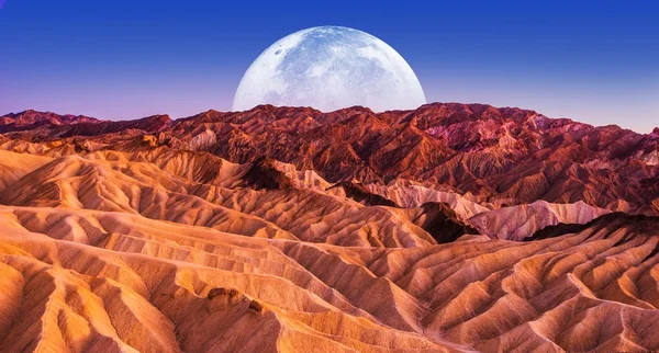 Death Valley Scenic Night — Stock Photo, Image