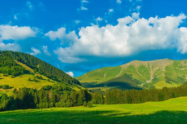 Francouzské Alpy v létě — Stock fotografie