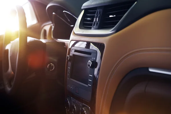 Modern Car Interior — Stock Photo, Image