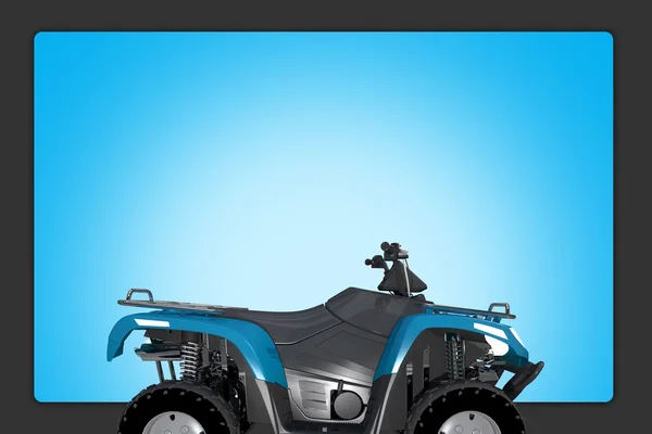 Quad Atv bakgrund — Stockfoto