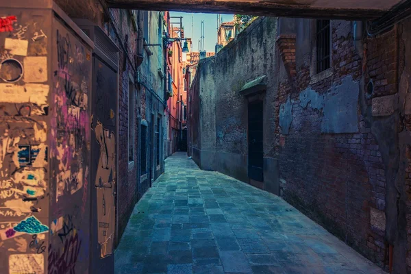 Venecia calle italia — Foto de Stock
