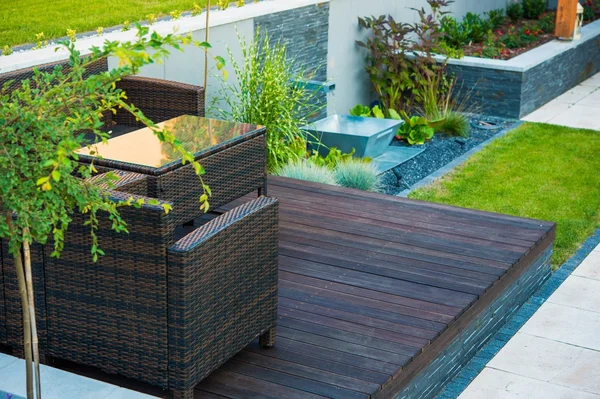 Modern Garden Design — Stock Photo, Image