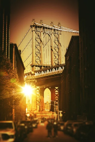Ponte di Williamsburg a New York — Foto Stock