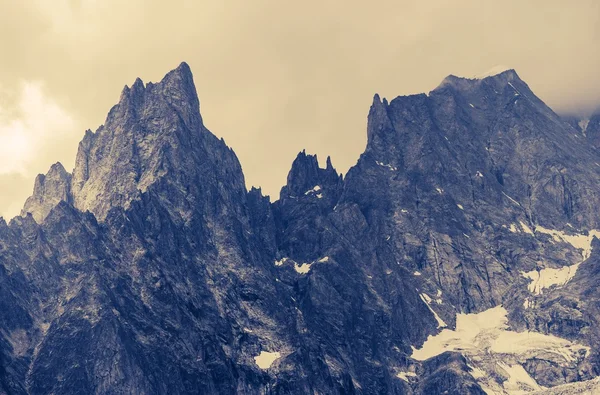 Grumlig Alp berg — Stockfoto