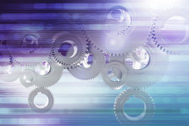 Teknoloji mekanizması arka plan