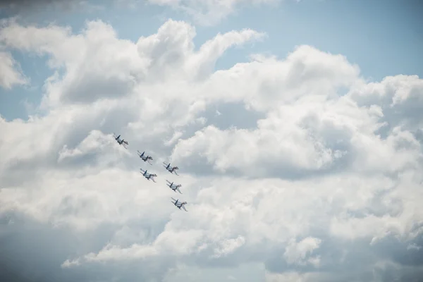 MAKS 2015 airshow — Zdjęcie stockowe