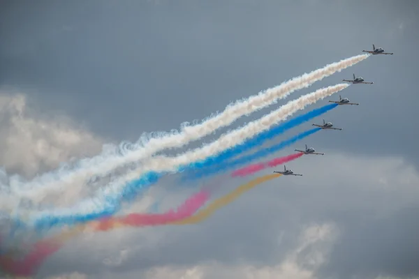 Exposición aérea MAKS 2015 — Foto de Stock