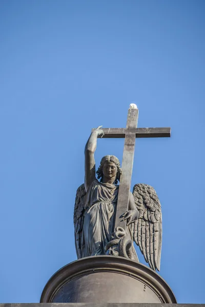 Alexander column. St. Petersburg — Stock Photo, Image