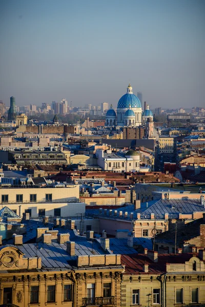 View from Saint Isaac 's Cathedral Colonnade in St. Petersburg — стоковое фото