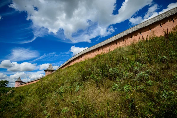 Klostret i Saint Euthymius vägg, Suzdal — Stockfoto