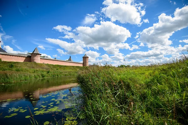 Монастир Святої Євфимій стіни, Suzdal — стокове фото