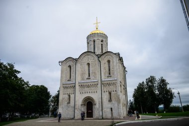 bir katedral eski Rus vladimir şehir içinde Aziz demetrius Katedral olduğunu