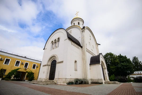 A Catedral de São Demétrio é uma catedral na antiga cidade russa de Vladimir — Fotografia de Stock