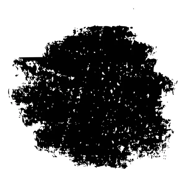 Вугільна текстурована пляма Ескізна ілюстрація з ефектом крейди — стоковий вектор