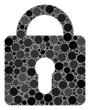 Noktaların Raster Kilit Kompozisyonu