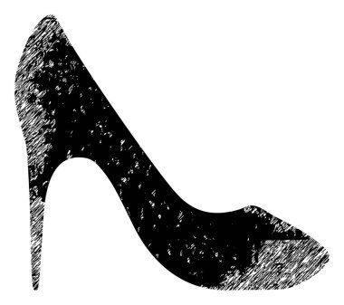 Yüksek Topuklu Ayakkabı Grunge Simgesi