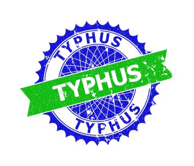 TYPHUS Çift Renkli Rosette Aşınmış Filigran