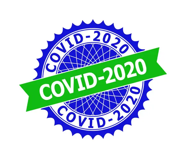 COVID-2020 Damga Mührü İçin Temiz Rosette Şablonu