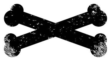 Kemikler Çizilmiş Simge Sembolü