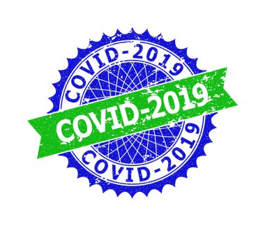 COVID-2019 Çift Renkli Rosette İmdat Mührü
