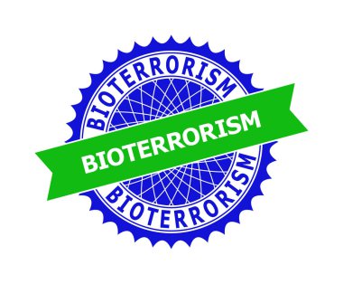 BIOTERRORISM Bicolor Mühürler için Temiz Rosette Şablonu
