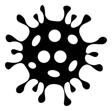 Vektör Coronavirus Düz Simge İllüstrasyonu