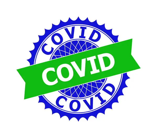 Mühür Mührü için COVID Çift Renkli Temiz Rosette Şablonu