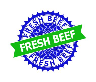 FRESH Bicolor Damga Mührü İçin Temiz Rosette Şablonu