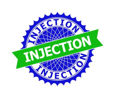 Mühür Mühürleri için INJECTION Biicolor Temiz Rosette Şablonu
