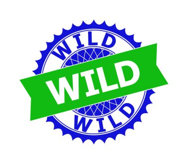 WILD Çift Renkli Pullar için Temiz Rosette Şablonu