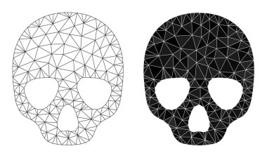 Kafatası Çokgeni ve Ağ Simgesi