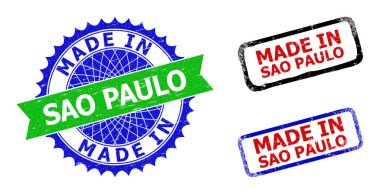 SAO PAULO Rosette ve Çürümüş Bicolor Rozetleri ile Yapıldı