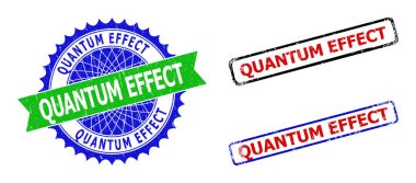 KANTUM EFFECT Rosette ve İki Renkli Damgalar Aşınmış Dokular