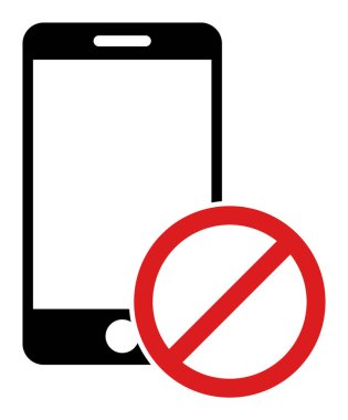 Vektör Akıllı Telefon Düz Simge Resmini Reddet