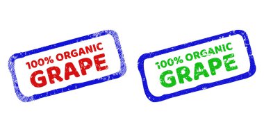 % 100 ORGANIC GİRİŞ İki renkli Kauçuk yüzeyli Kaba Dikdörtgen Mühürlü Mühürler