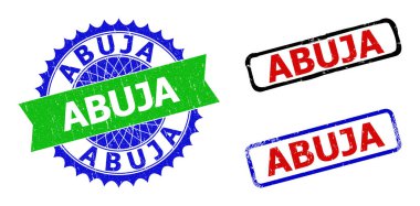 ABUJA Rosette ve Çift Renkli Mühürlü Çürük Yüzeyler