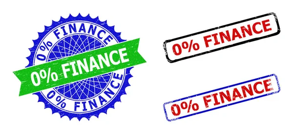 0 Percentagens FINANCE Roseta e retângulo Bicolor Selos com superfícies impuras —  Vetores de Stock