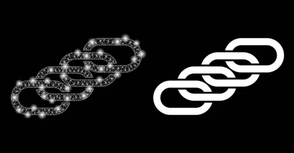 Aydınlık Benekli Çokgen Kablo Çerçevesi Ağ Zinciri Birliği