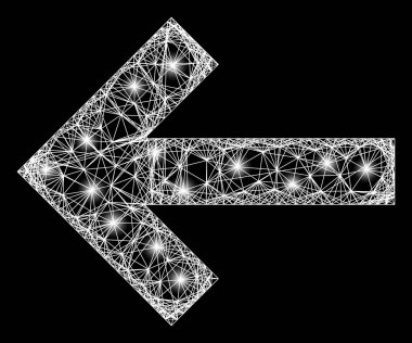 Yumurtadan çıkan Sol Yön Ok Ağı Parlak Leke Ağı