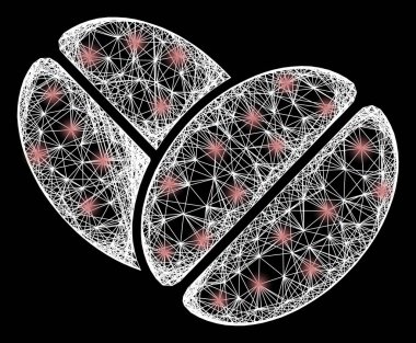 Ağ Kakaosu Parlak Lekeli Örgü