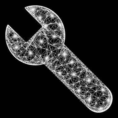 Parlak Noktalı Ağ Anahtarı Ağ Ağı