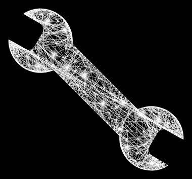 Parlak Işıklı Ağ Anahtarı Ağ Ağı