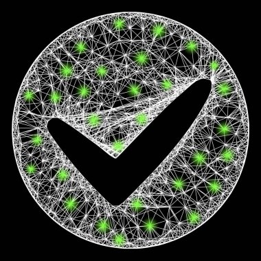 Yumurtadan Çıkan Parlak Noktalarla Onaylanan Ağ